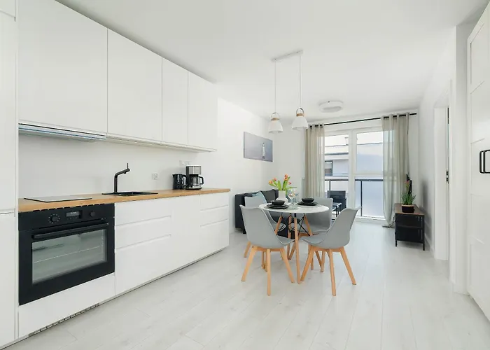 Apartmán Baltycka Stylish With Parking Near The Port In By Renters *