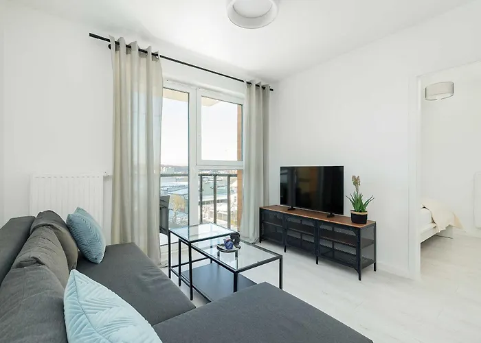 Apartmán Baltycka Stylish With Parking Near The Port In By Renters *